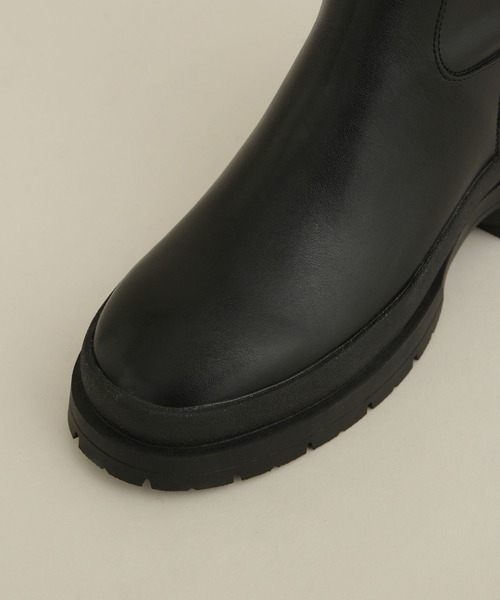 NANO universe（ナノユニバース）の「LB.04/タンクソールストレッチロングブーツ（ブーツ・レディース・ブラック/その他1・22.5/23.5/24.5）」の5枚目の写真