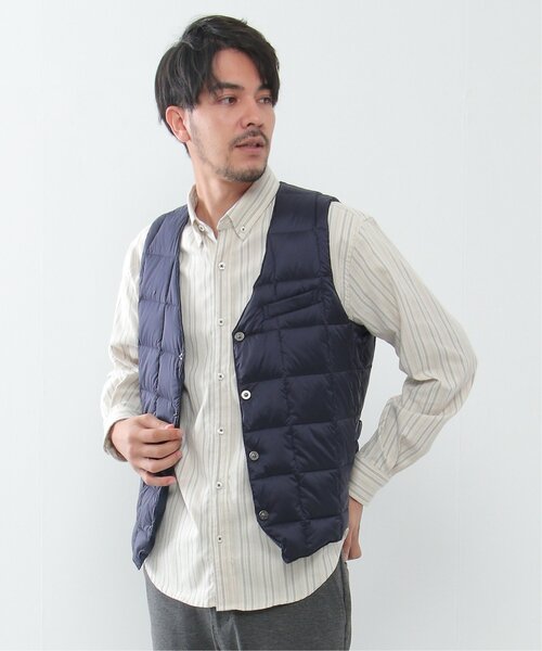 TAION タイオン Vネックダウンジレ（ダウンベスト）｜TAION（タイオン）