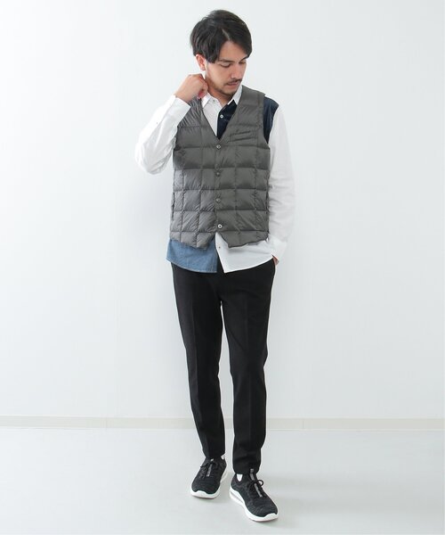TAION タイオン Vネックダウンジレ（ダウンベスト）｜TAION（タイオン）