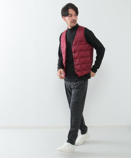 TAION タイオン Vネックダウンジレ（ダウンベスト）｜TAION（タイオン）