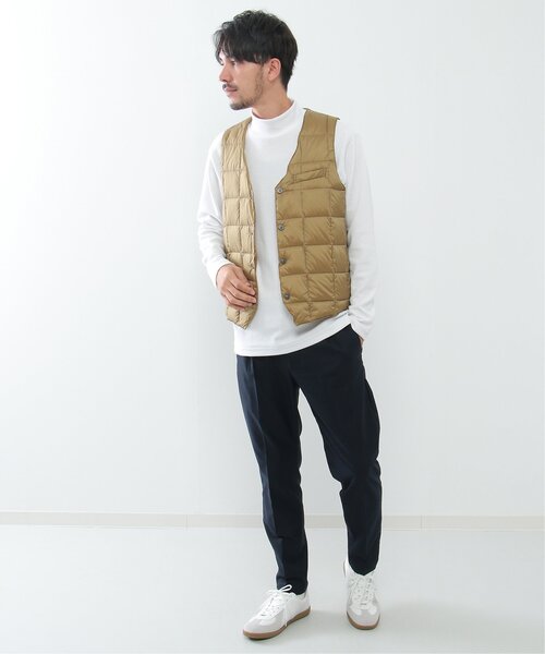 TAION タイオン Vネックダウンジレ（ダウンベスト）｜TAION（タイオン）