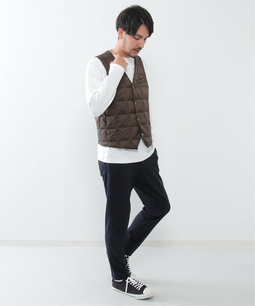 TAION タイオン Vネックダウンジレ（ダウンベスト）｜TAION（タイオン）