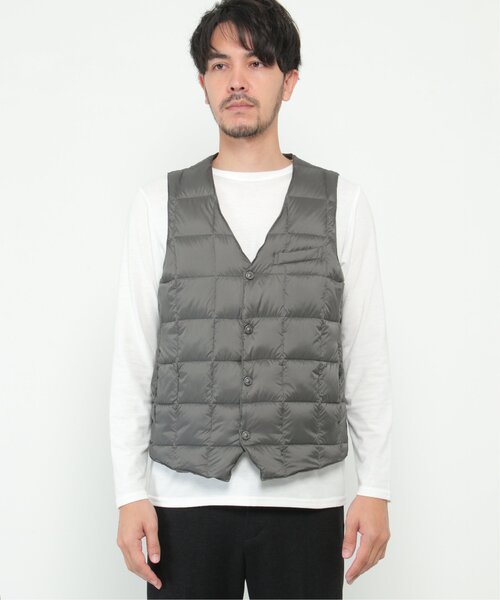 TAION タイオン Vネックダウンジレ（ダウンベスト）｜TAION（タイオン）