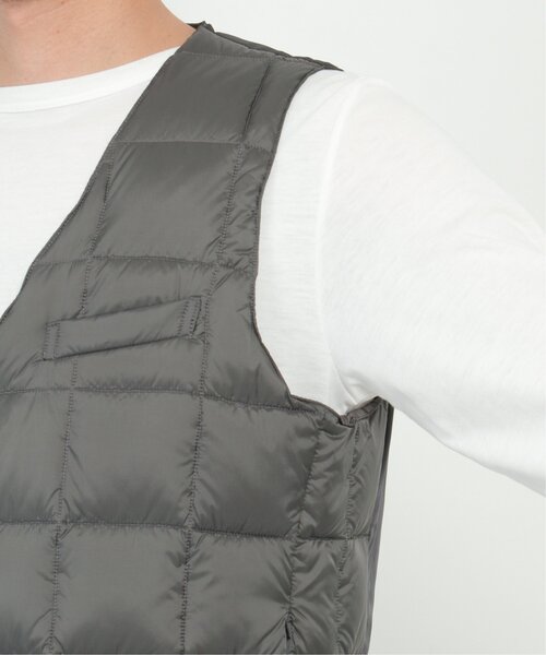 TAION タイオン Vネックダウンジレ（ダウンベスト）｜TAION（タイオン）