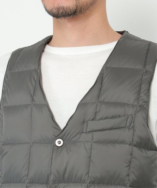 TAION タイオン Vネックダウンジレ（ダウンベスト）｜TAION（タイオン）