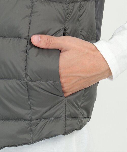 TAION タイオン Vネックダウンジレ（ダウンベスト）｜TAION（タイオン）