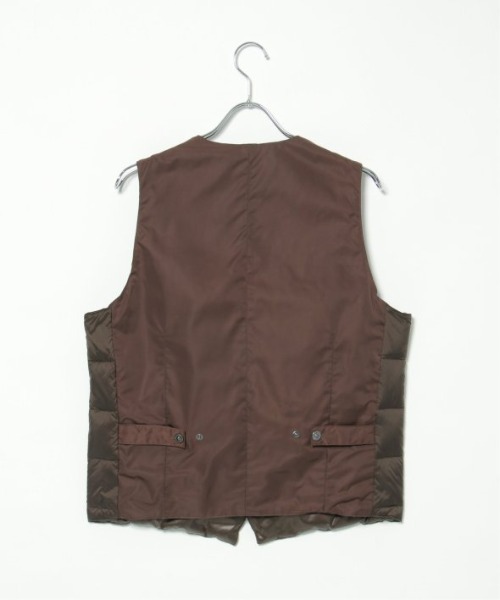 TAION タイオン Vネックダウンジレ（ダウンベスト）｜TAION（タイオン）