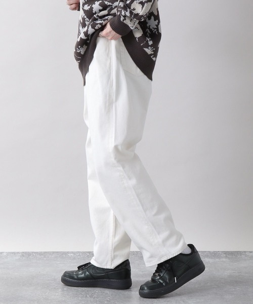 RAGEBLUE（レイジブルー）の「デニムバギーワイドパンツ5P（デニムパンツ・メンズ・ホワイト/ブルー/グレー/ネイビー/グリーン系その他/ライトブルー/レッド系その他・SMALL/MEDIUM/LARGE）」の12枚目の写真