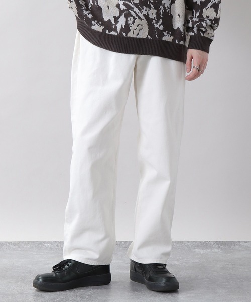 RAGEBLUE（レイジブルー）の「デニムバギーワイドパンツ5P（デニムパンツ・メンズ・ホワイト/ブルー/グレー/ネイビー/グリーン系その他/ライトブルー/レッド系その他・SMALL/MEDIUM/LARGE）」の21枚目の写真