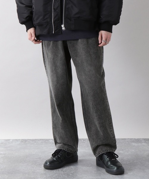 RAGEBLUE（レイジブルー）の「デニムバギーワイドパンツ5P（デニムパンツ・メンズ・ホワイト/ブルー/グレー/ネイビー/グリーン系その他/ライトブルー/レッド系その他・SMALL/MEDIUM/LARGE）」の17枚目の写真