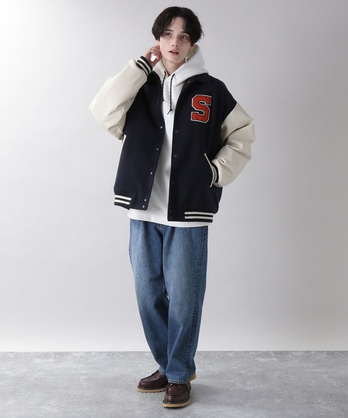 RAGEBLUE（レイジブルー）の「デニムバギーワイドパンツ5P（デニムパンツ・メンズ・ホワイト/ブルー/グレー/ネイビー/グリーン系その他/ライトブルー/レッド系その他・SMALL/MEDIUM/LARGE）」の22枚目の写真