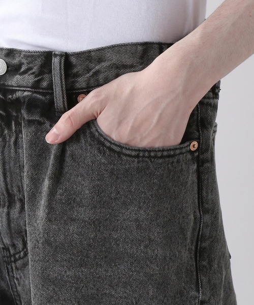 RAGEBLUE（レイジブルー）の「デニムバギーワイドパンツ5P（デニムパンツ・メンズ・ホワイト/ブルー/グレー/ネイビー/グリーン系その他/ライトブルー/レッド系その他・SMALL/MEDIUM/LARGE）」の15枚目の写真