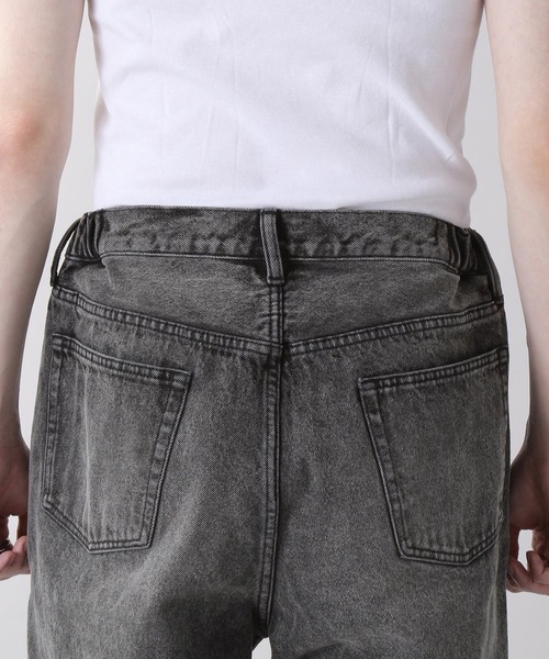 RAGEBLUE（レイジブルー）の「デニムバギーワイドパンツ5P（デニムパンツ・メンズ・ホワイト/ブルー/グレー/ネイビー/グリーン系その他/ライトブルー/レッド系その他・SMALL/MEDIUM/LARGE）」の11枚目の写真