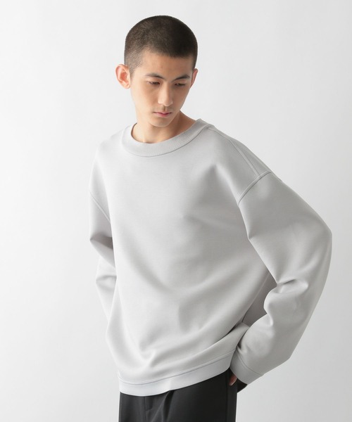 STERNBERG(スタンバーグ)の「STERNBERG/ダンボールクルーPO/123291(スウェット・メンズ・ブラック/ライトグレー・MEDIUM/LARGE)」の3枚目の写真