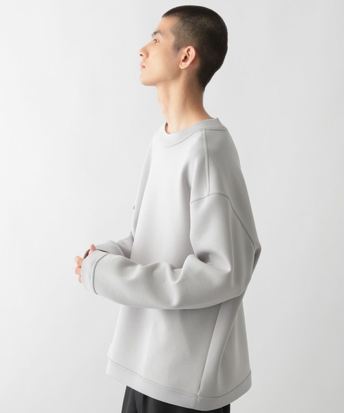 STERNBERG(スタンバーグ)の「STERNBERG/ダンボールクルーPO/123291(スウェット・メンズ・ブラック/ライトグレー・MEDIUM/LARGE)」の4枚目の写真