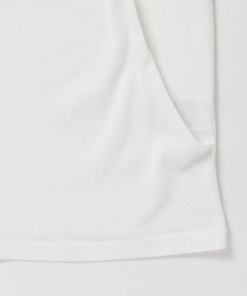 BEAMS LIGHTS Women's(ビームスライツ ウィメンズ)の「Anisha / サリナ Tシャツ(Tシャツ/カットソー・レディース・ホワイト/サックスブルー・FREE)」の7枚目の写真