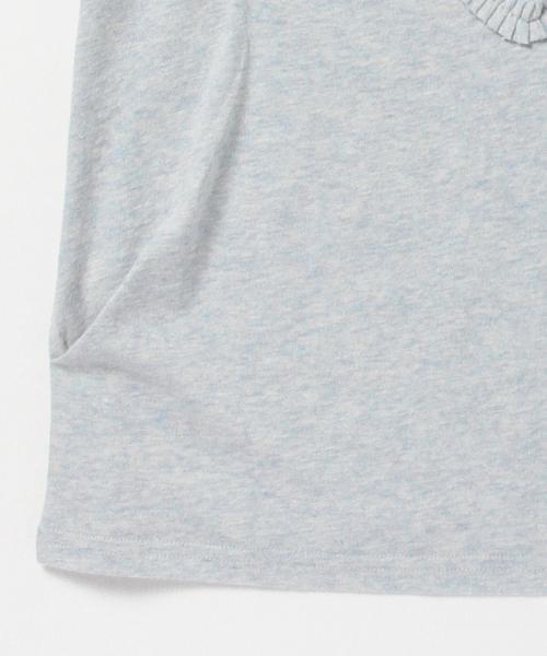 BEAMS LIGHTS Women's(ビームスライツ ウィメンズ)の「Anisha / サリナ Tシャツ(Tシャツ/カットソー・レディース・ホワイト/サックスブルー・FREE)」の12枚目の写真