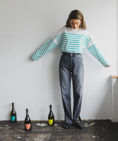 BAYFLOW（ベイフロー）の「ストレートジーンズ23SS（デニムパンツ