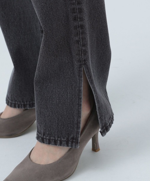 BAYFLOW(ベイフロー)の「ストレートジーンズ23SS(デニムパンツ・レディース・インディゴブルー/ブラック・MEDIUM/LARGE/SMALL)」の22枚目の写真