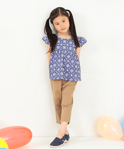 B:MING by BEAMS（ビーミングバイビームス）の「ビーミング by ビームス / パギンス7分丈 15SS（その他パンツ・キッズ・ベージュ/ラベンダー/その他1・110/100/140/130/120/150/90/80）」の5枚目の写真