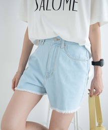 WEGO（ウィゴー）の「WEGO/フリンジショートパンツ（デニムパンツ）」