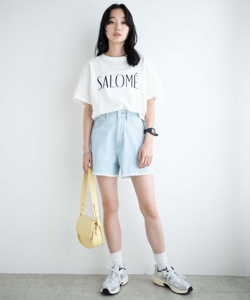 WEGO（ウィゴー）の「WEGO/フリンジショートパンツ（デニムパンツ・レディース・ブラック系その他/コバルトブルー/ブラック/ライトインディゴブルー/ホワイト/スミクロ・X-SMALL/SMALL/LARGE/MEDIUM）」の7枚目の写真