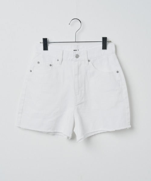 WEGO（ウィゴー）の「WEGO/フリンジショートパンツ（デニムパンツ・レディース・ブラック系その他/コバルトブルー/ブラック/ライトインディゴブルー/ホワイト/スミクロ・X-SMALL/SMALL/LARGE/MEDIUM）」の22枚目の写真