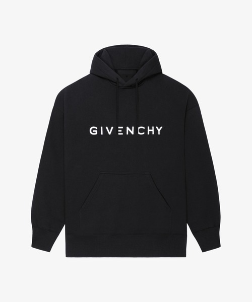 GIVENCHY ブラック パーカー ダメージ加工 Givenchy ダメージ パーカー | ブラック | FARFETCH JP