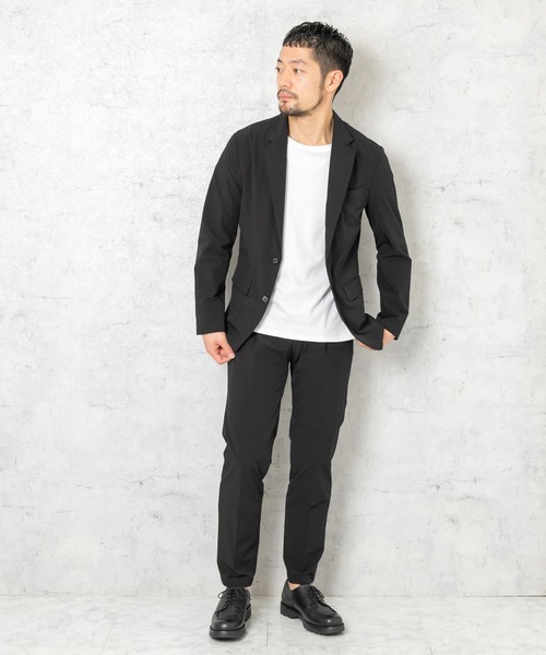 URBAN RESEARCH ROSSO MEN（アーバンリサーチロッソメン）の「『XLサイズあり』ウォッシャブルテーラードストレッチジャケット（テーラードジャケット・メンズ・ブラック/ネイビー・LARGE/MEDIUM/X-LARGE）」の15枚目の写真