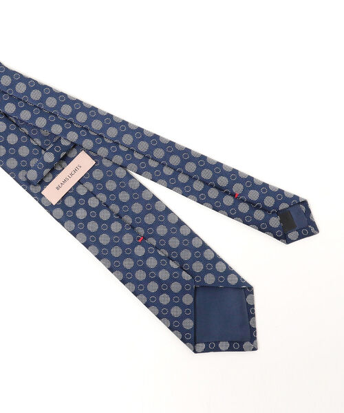 BEAMS LIGHTS（ビームスライツ）の「BEAMS LIGHTS / シルク ドット ネクタイ（ネクタイ・メンズ・ブラウン/ネイビー/ブルー・ONE SIZE）」の7枚目の写真