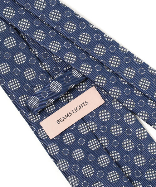 BEAMS LIGHTS（ビームスライツ）の「BEAMS LIGHTS / シルク ドット ネクタイ（ネクタイ・メンズ・ブラウン/ネイビー/ブルー・ONE SIZE）」の12枚目の写真
