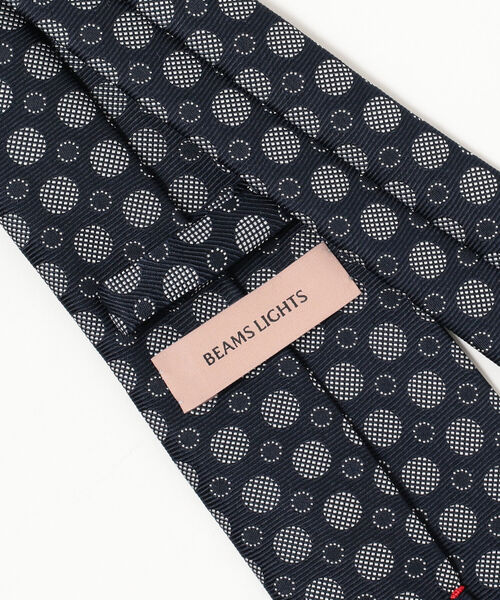 BEAMS LIGHTS（ビームスライツ）の「BEAMS LIGHTS / シルク ドット ネクタイ（ネクタイ・メンズ・ブラウン/ネイビー/ブルー・ONE SIZE）」の9枚目の写真