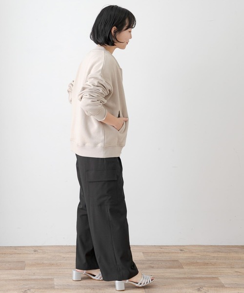 試着のみ新品アーバンリサーチサニーレーベルWEB限定ブルゾンMA-1ホワイト URBAN RESEARCH Sonny Label（アーバンリサーチサニーレーベル）の「MA