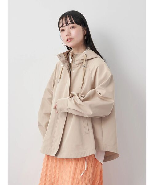 earth music&ecology（アースミュージックアンドエコロジー）の「マウンテンパーカー（マウンテンパーカー・レディース・ベージュ/ネイビー/クリーム・FREE）」の18枚目の写真