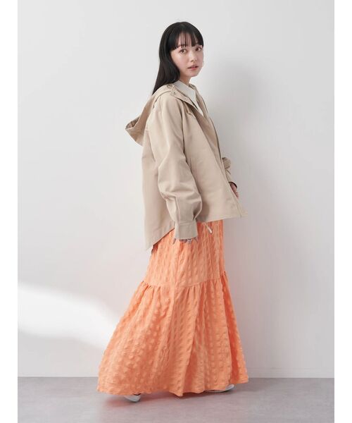 earth music&ecology（アースミュージックアンドエコロジー）の「マウンテンパーカー（マウンテンパーカー・レディース・ベージュ/ネイビー/クリーム・FREE）」の21枚目の写真