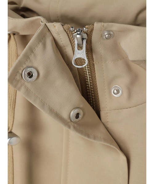 earth music&ecology（アースミュージックアンドエコロジー）の「マウンテンパーカー（マウンテンパーカー・レディース・ベージュ/ネイビー/クリーム・FREE）」の11枚目の写真