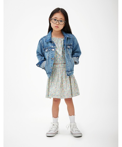 GAP(ギャップ)の「プルオン スカート (キッズ)(スカート・キッズ・ホワイト/その他/ストライプ・XS/S/M/L/XL/XXL)」の4枚目の写真