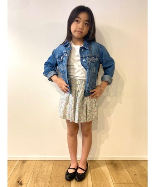 GAP(ギャップ)の「プルオン スカート (キッズ)(スカート・キッズ・ホワイト/その他/ストライプ・XS/S/M/L/XL/XXL)」の14枚目の写真