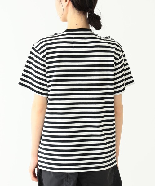 BEAMS BOY（ビームスボーイ）の「TORI-TO × BEAMS BOY / コラージュ Tシャツ 23SS（Tシャツ/カットソー・レディース・ブラック系その他/ネイビー・FREE）」の5枚目の写真