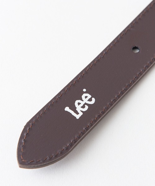 Lee（リー）の「【LEE/リー】リサイクルレザー 本革 ステッチベルト　SDGS　サスティナブル　イタリア製レザー（ベルト・メンズ・ブラウン系その他/ブラウン/ブラック・FREE）」の10枚目の写真