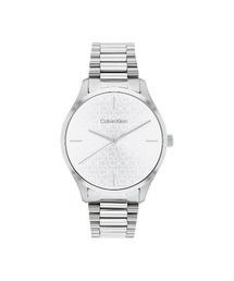 「Calvin Klein/カルバンクライン」ICONIC アイコニック 35mm シルバー サンレイ ダイヤル シルバー ブレスレット