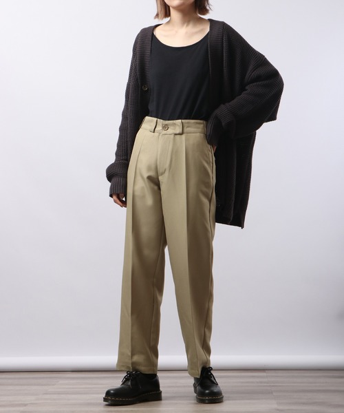 セール】センタープレス ストレート カラーパンツ（その他パンツ