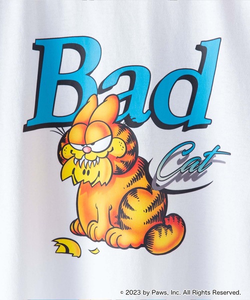 JEANS MATE(ジーンズメイト)の「【Garfield/ガーフィールド】コラボ ラグランTシャツ Y2K バックプリント ストリート(Tシャツ/カットソー・メンズ・レッド/カーキ/グレー・MEDIUM/LARGE/X-LARGE)」の11枚目の写真