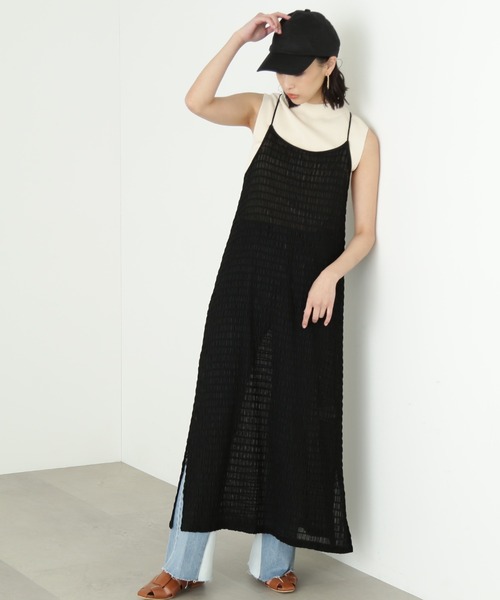 FREE'S MART（フリーズマート）の「◆ベーシックリネンキャップ（キャップ・レディース・ホワイト/ブラック/ベージュ・ﾌﾘ-）」の8枚目の写真