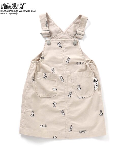 PEANUTS（ピーナッツ）の「PEANUTSコラボジャンスカ（ワンピース・キッズ・アイボリー/ブルー・100/110/90/130/95/120/140/80）」の10枚目の写真