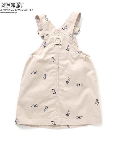PEANUTS（ピーナッツ）の「PEANUTSコラボジャンスカ（ワンピース・キッズ・アイボリー/ブルー・100/110/90/130/95/120/140/80）」の8枚目の写真