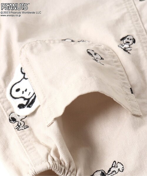 PEANUTS（ピーナッツ）の「PEANUTSコラボジャンスカ（ワンピース・キッズ・アイボリー/ブルー・100/110/90/130/95/120/140/80）」の6枚目の写真