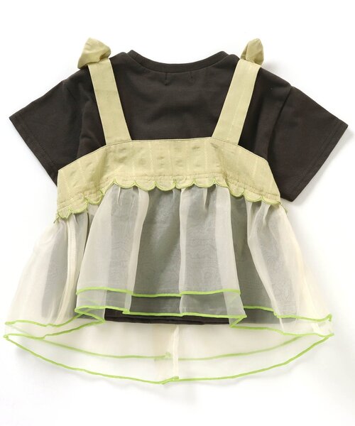 BREEZE（ブリーズ）の「2Pセット キャミ×Tシャツ（Tシャツ/カットソー・キッズ・オフホワイト/レモンイエロー・100/90/140/110/120/80/130）」の10枚目の写真