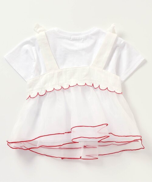 BREEZE（ブリーズ）の「2Pセット キャミ×Tシャツ（Tシャツ/カットソー・キッズ・オフホワイト/レモンイエロー・100/90/140/110/120/80/130）」の11枚目の写真