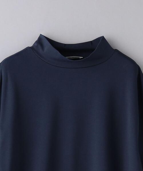 SOVEREIGN（ソブリン）の「＜SOVEREIGN＞ モックネック Tシャツ（Tシャツ/カットソー・メンズ・グレー/ホワイト/ネイビー・M/L/S）」の12枚目の写真